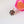 Load image into Gallery viewer, Handmade Pure Silver Garnet Flower Nose Pin ( Non - Pierced ) - Enumu
