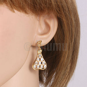 Heart Dangle Earrings - Enumu