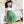 Load image into Gallery viewer, White Cotton Top and Green Net Dress - Enumu
