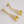 Load image into Gallery viewer, Yellow Citrine Square Dangle Earrings - Enumu
