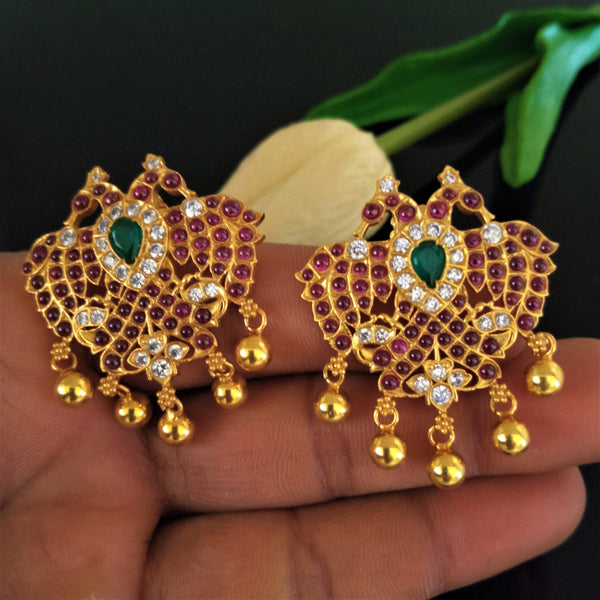 Shreyadzines Traditional Designer Gold Plated Handmade Bridal All Occasion  Jhumka Jhumki Earrings for Women and Girls Dome  Amazonin Fashion