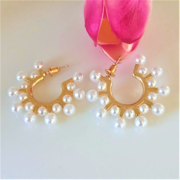 Pearl Hoops - Enumu