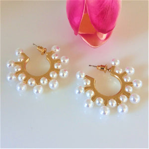 Pearl Hoops - Enumu