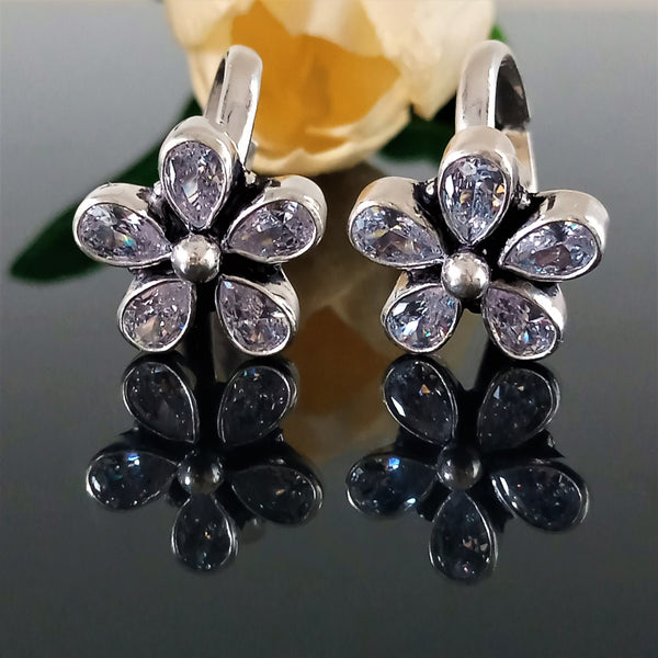 Adjustable Pure Silver CZ Toe Rings - Enumu