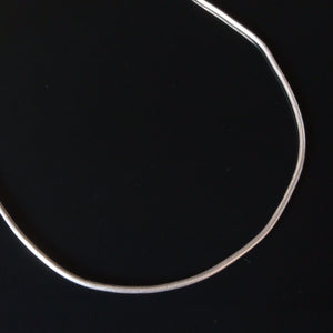 Pure Silver Chain - 16" ~ 18" - Enumu