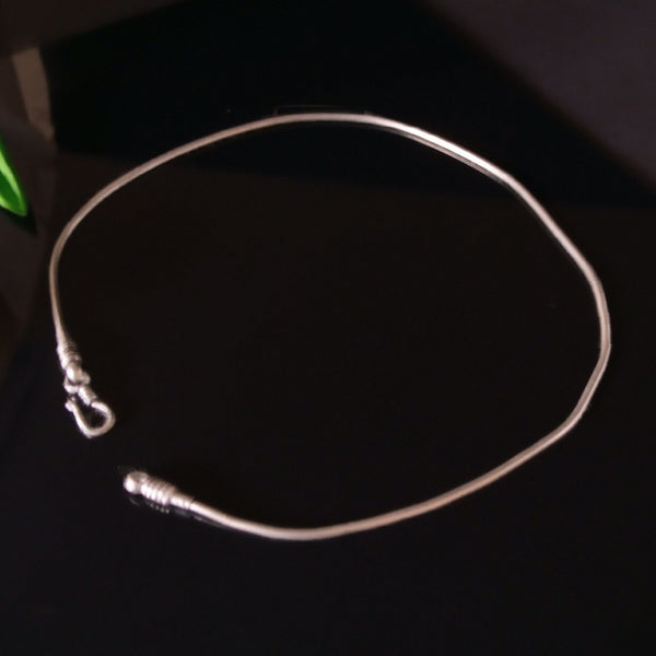 Pure Silver Chain - 16" ~ 18" - Enumu