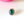 Load image into Gallery viewer, Pure Silver Emerald Nose Pin ( Pierced ) - Enumu
