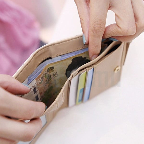 Light Blue Fun Horse Wallet - Enumu