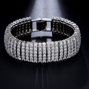 Super Big Swiss Zircon Bracelet - Enumu