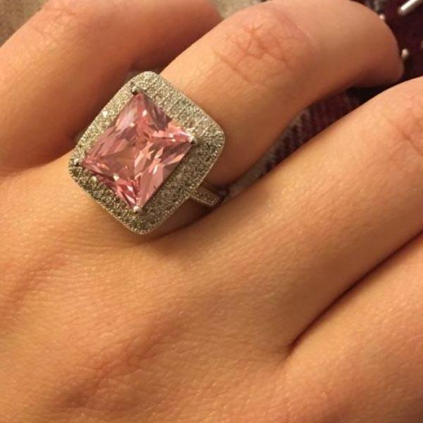 Big Pink Tourmaline Ring - Enumu