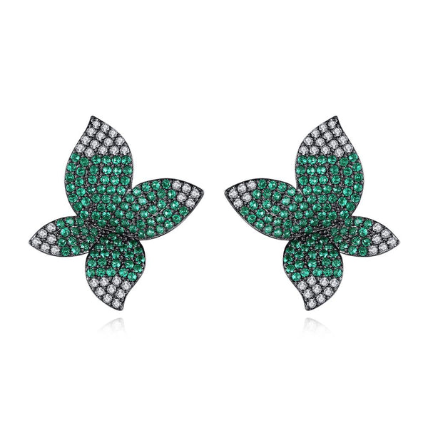 BGP Green Leaf Studs - Enumu