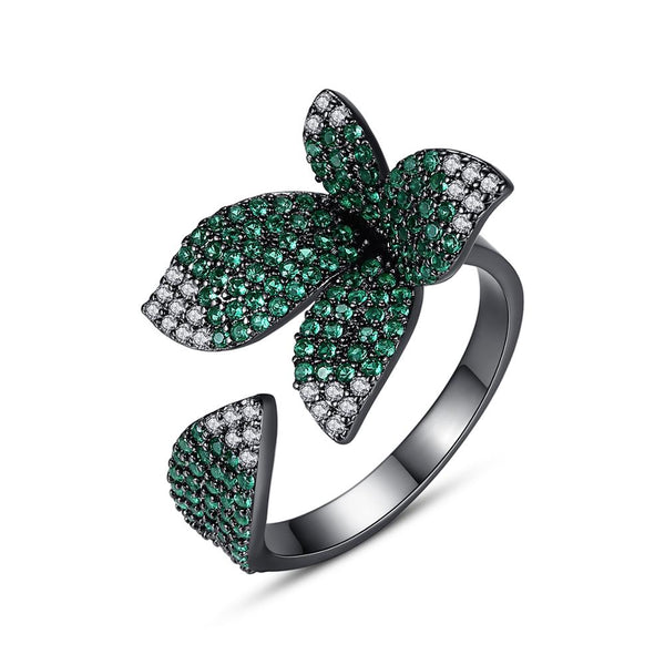 BGP Green Adjustable Ring - Enumu