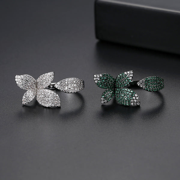 BGP Green Adjustable Ring - Enumu