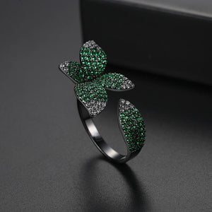 BGP Green Adjustable Ring - Enumu