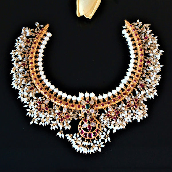 Guttapusalu necklace with price hot sale