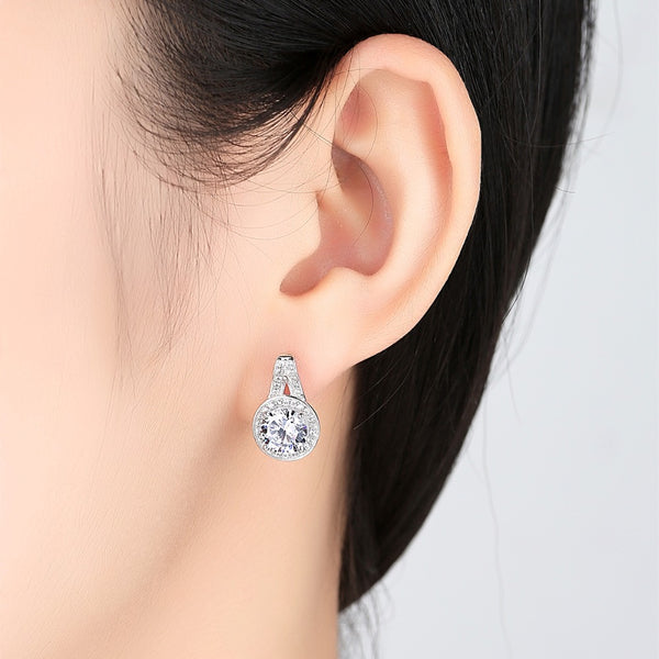 Sterling Silver CZ Studs - Enumu