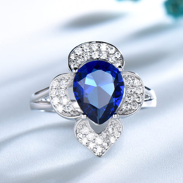 Pure blue cheap sapphire