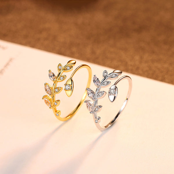 WGP Pure 92.5 Sterling Silver Adjustable Ring - Enumu