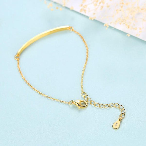 Sterling Silver "Can't take my Eyes off You" Bracelet - Enumu