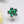 Load image into Gallery viewer, Pure 92.5 Sterling Silver Emerald Flower Ring - Enumu
