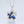 Load image into Gallery viewer, Pure 92.5 Sterling Silver Blue Sapphire Flower Pendant - Enumu
