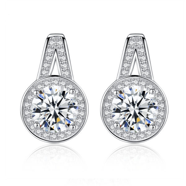 Sterling Silver CZ Studs - Enumu