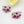 Load image into Gallery viewer, Pure 92.5 Sterling Silver Ruby &amp; CZ Studs - Enumu
