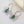 Load image into Gallery viewer, Pure 92.5 Sterling Silver Emerald Butterfly Earrings - Enumu

