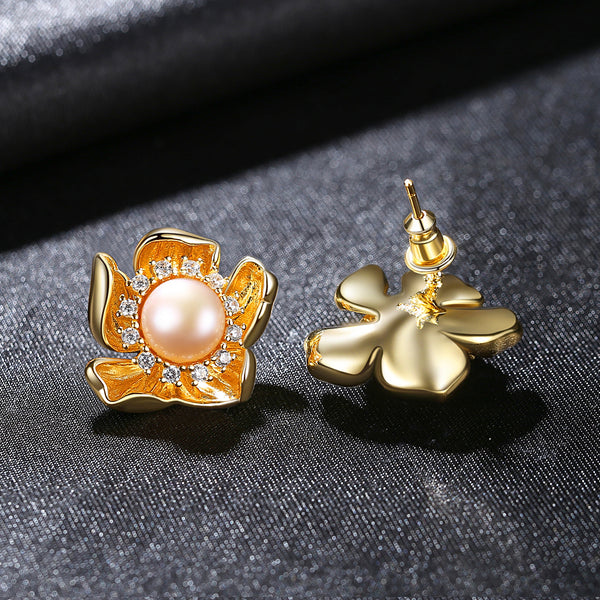 Pure 92.5 Sterling Silver Designer Studs - Enumu