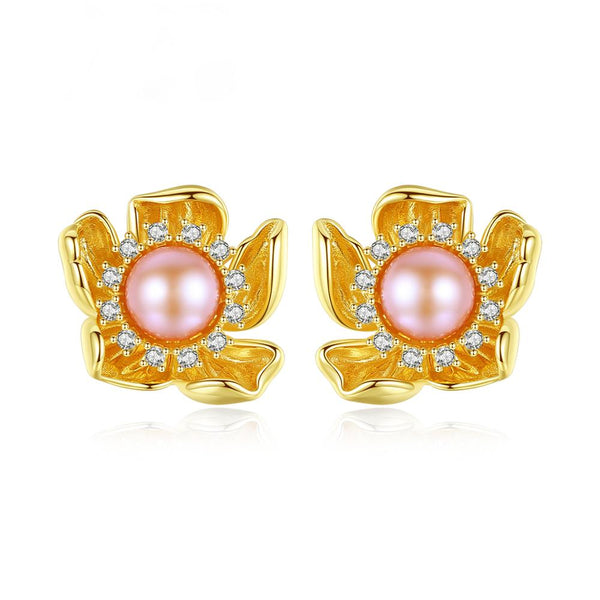 Pure 92.5 Sterling Silver Designer Studs - Enumu