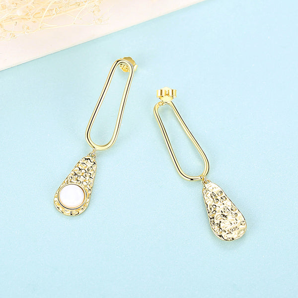 Sterling Silver Dangle Earrings - Enumu