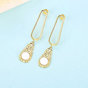 Sterling Silver Dangle Earrings - Enumu