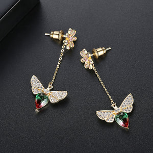 Rainbow Dangle Earrings - Enumu