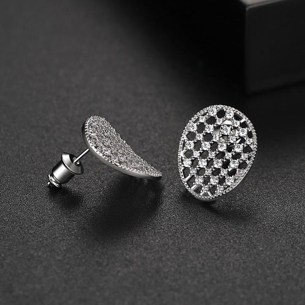 Simple Cross CZ Studs - Enumu