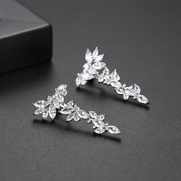 WGP Flower Dangle Earrings - Enumu