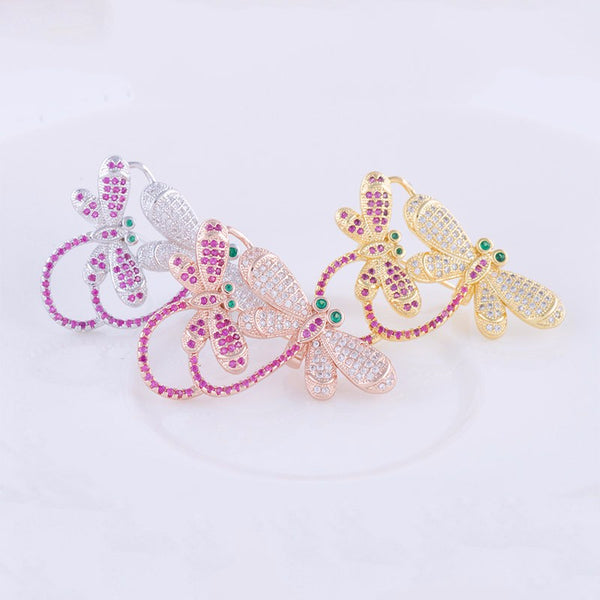 YGP Pink Two Butterflies Brooch - Enumu