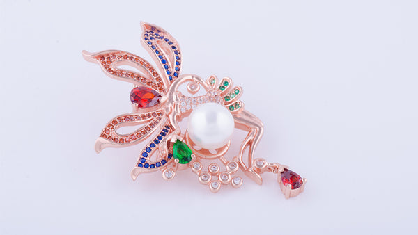 RGP Ballerina Brooch or Saree Pin - Enumu