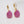 Load image into Gallery viewer, YGP Purple Ice StoneClip on Earrings - Enumu
