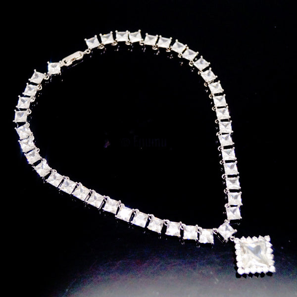 Swiss Zircon Necklace - Enumu
