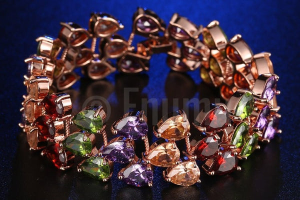 Three Line Multi Colour Bracelet - Enumu