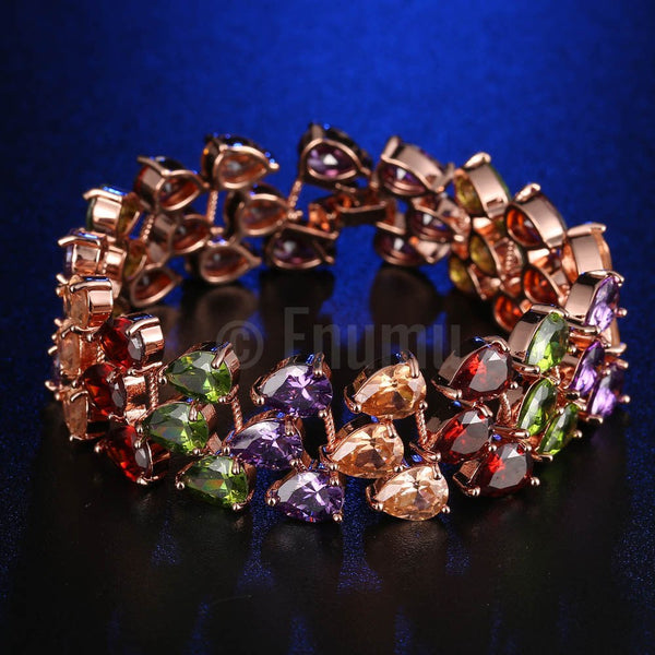 Three Line Multi Colour Bracelet - Enumu