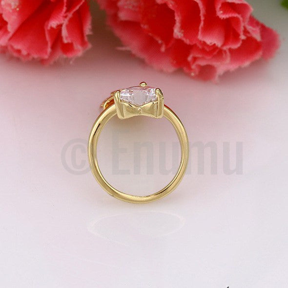 Heart Stone Nail Ring - Enumu