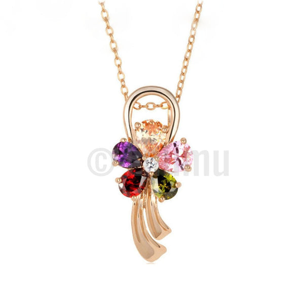 Flower Multi Color Pendant - Enumu