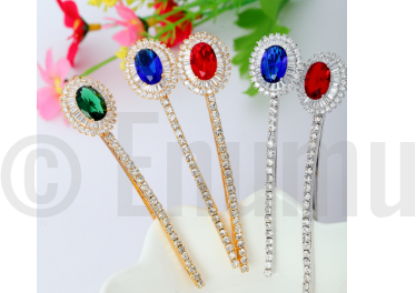 YGP Emerald Hair Clip - Enumu