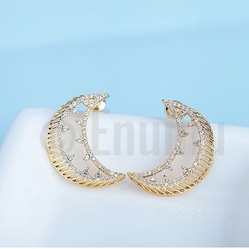 Half Moon 3D Studs - Enumu