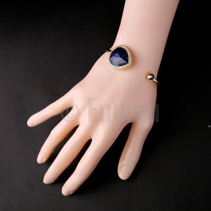 Water Drop Blue Sapphire Bracelet - Enumu