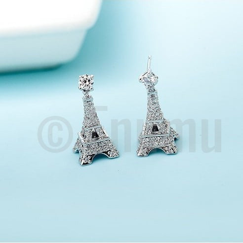 Paris Eiffel Tower Stud/ Dangle Earrings - Enumu