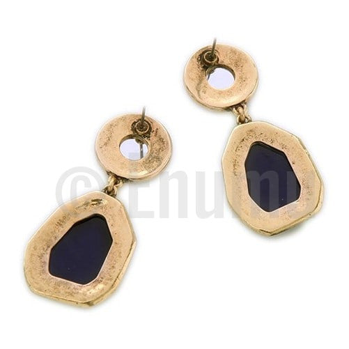 Classic Geometric Drop Earrings - Enumu