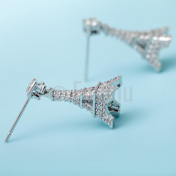 Paris Eiffel Tower Stud/ Dangle Earrings - Enumu