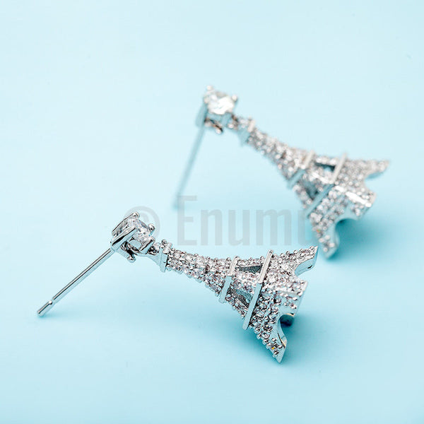 Paris Eiffel Tower Stud/ Dangle Earrings - Enumu